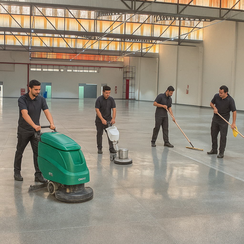 Limpeza De Galpao Com Equipe De Limpeza Industrial Bizlimp 1